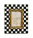 MACKENZIE CHILDS Courtly Check Enamel Frame - 4" x 6"