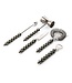 MACKENZIE CHILDS Courtly Check 3260 Bar Tool Set