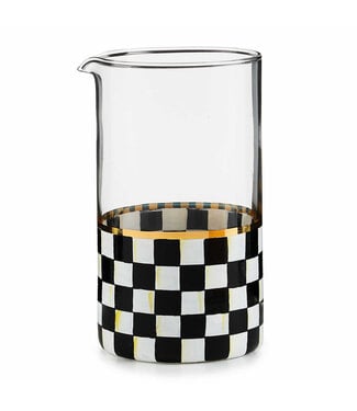 MACKENZIE CHILDS Courtly Check Mixing Glass