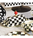 MACKENZIE CHILDS Courtly Check Enamel Butter Box