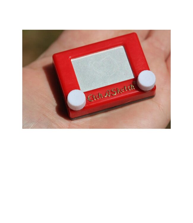 World's Smallest Etch a Sketch