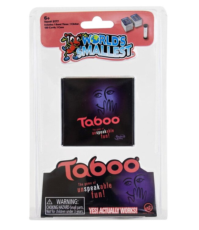 World's Smallest Taboo