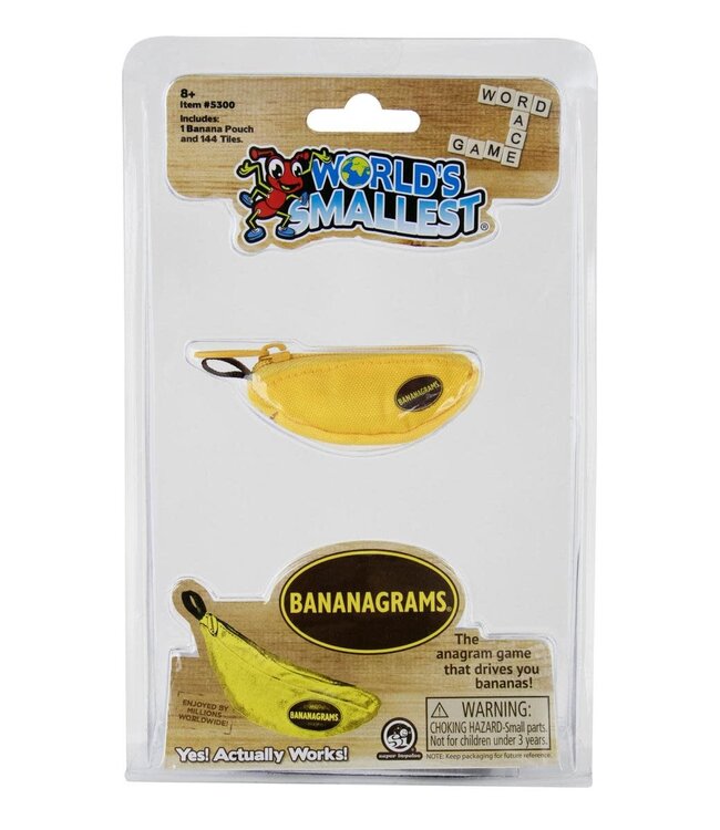 World's Smallest Bananagrams