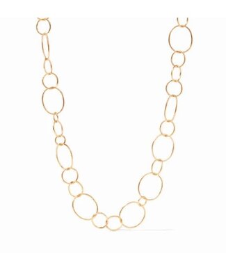 JULIE VOS Colette Texture Necklace Gold