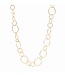 JULIE VOS Colette Texture Necklace Gold