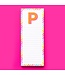 List Pad Letters