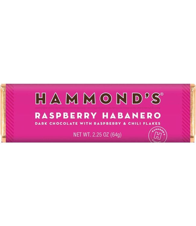 Dark Chocolate Bar Raspberry Habanero
