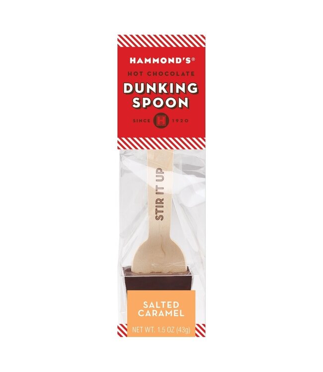 Salted Caramel Dark Chocolate Dunking Spoon 1.5oz