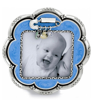 BRIGHTON Baby Love Flower Frame Blue
