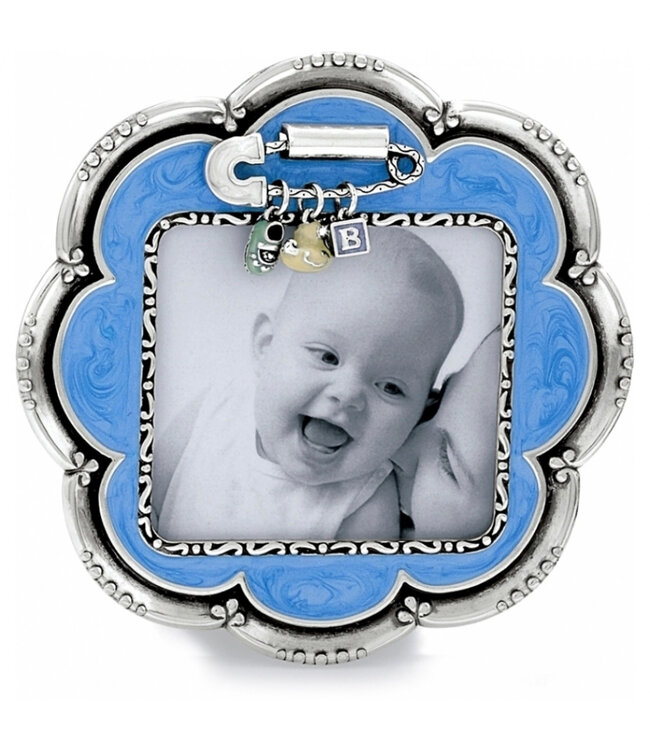 BRIGHTON Baby Love Flower Frame Blue