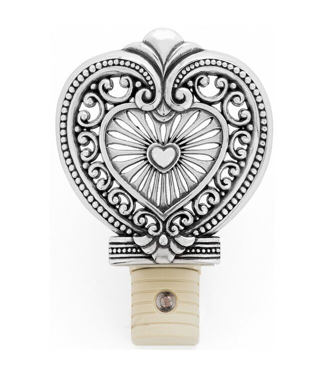 BRIGHTON Bright Heart Nightlight Silver