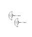 BRIGHTON Silver Contempo Post Earrings