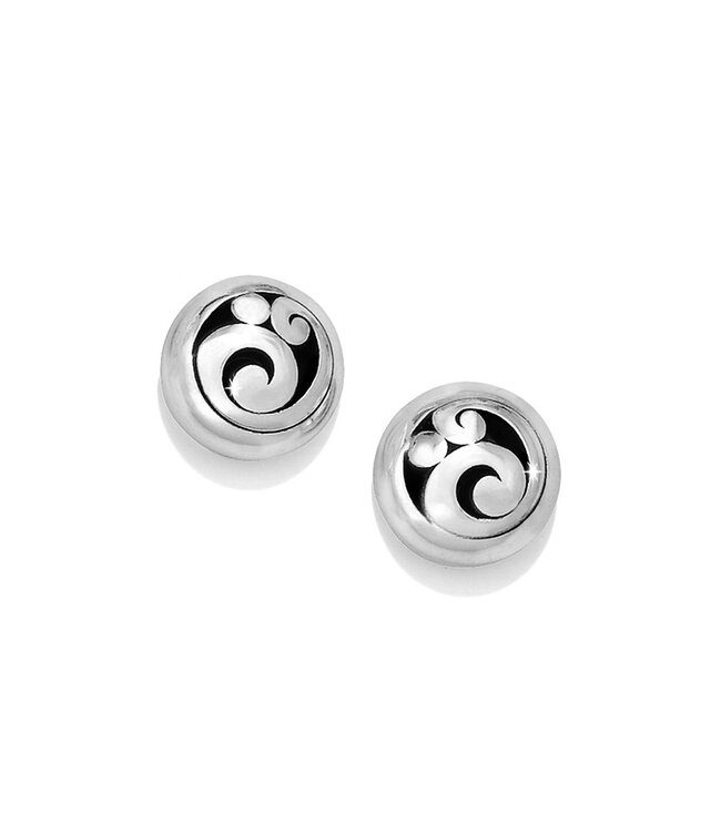 BRIGHTON Silver Contempo Post Earrings