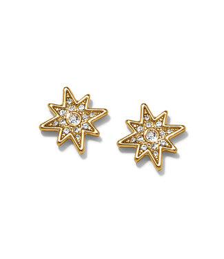 BRIGHTON Enchanting Star Post Gold Earrings