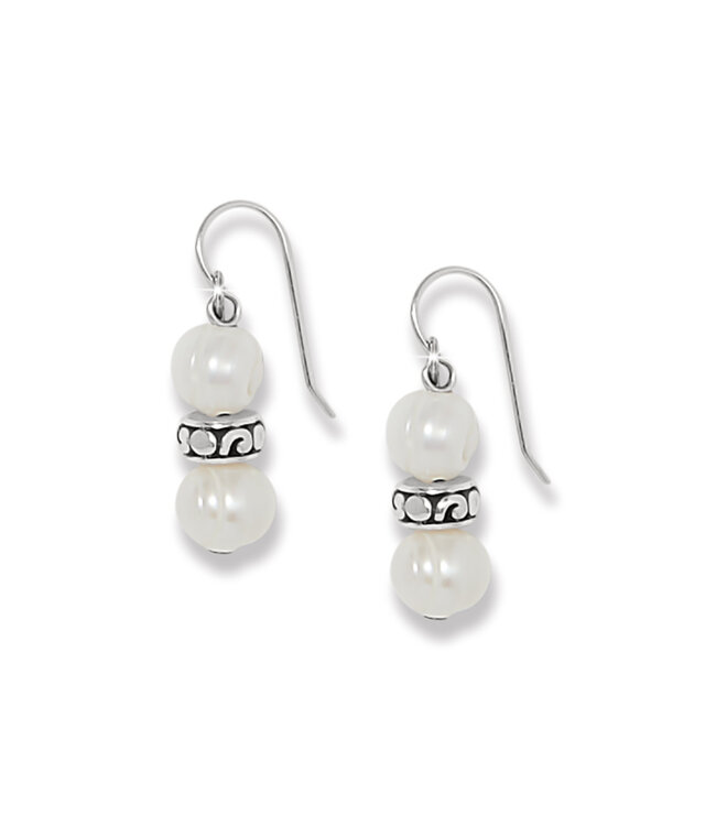 BRIGHTON Contempo  Pearl French Wire Earrings