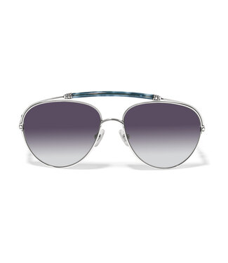 BRIGHTON Contempo Medallion Aviator Sunglasses