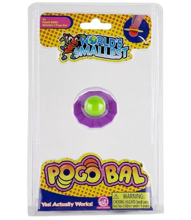 World's Smallest Pogo Ball