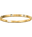 BRIGHTON Meridian Zenith Station Bangle - Gold