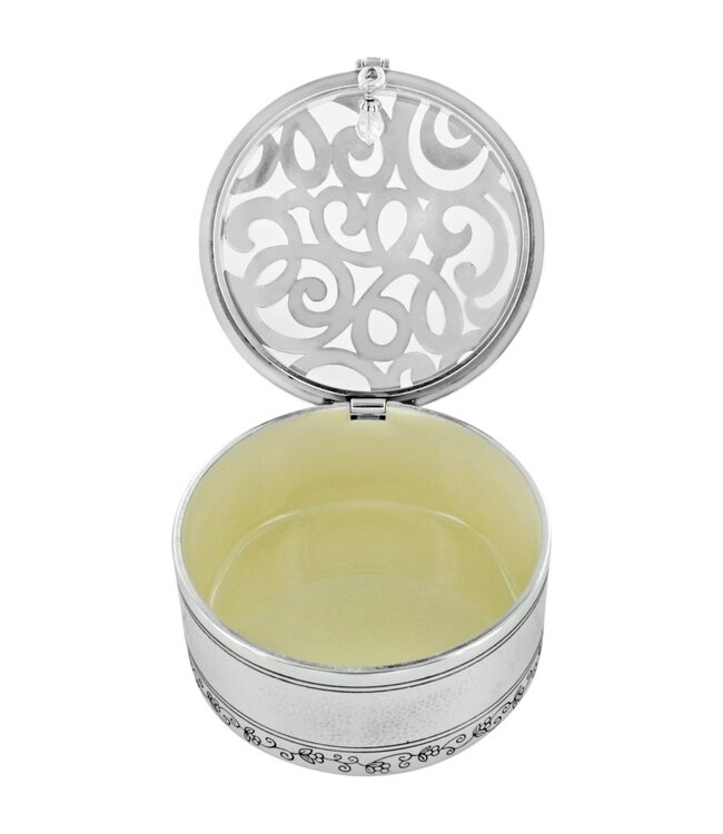 BRIGHTON Skribbel Round Trinket Box