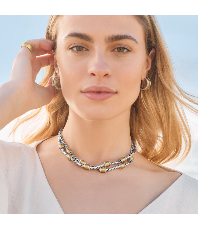 BRIGHTON Meridian Geo Small Hoop Earrings