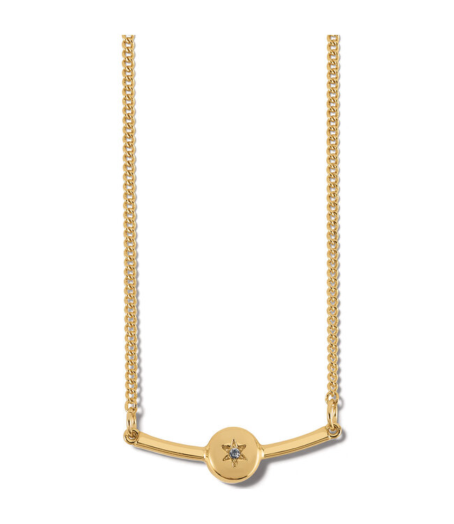 BRIGHTON Illumina Bar Necklace Gold