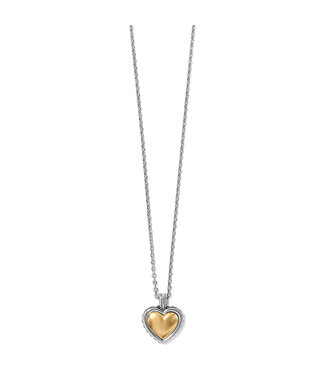 BRIGHTON Pretty Tough Bold Heart Petite Necklace