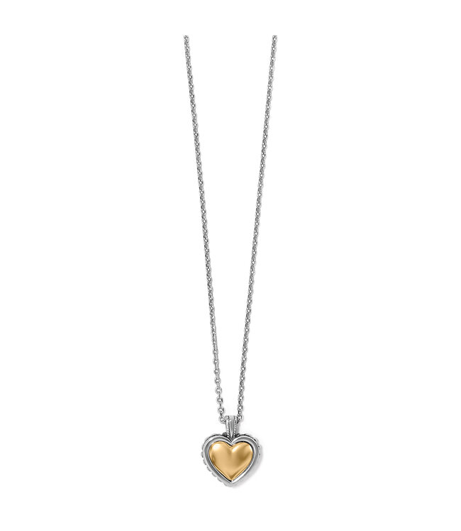 BRIGHTON Pretty Tough Bold Heart Petite Necklace