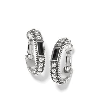 BRIGHTON Pretty Tough Gem Hoop Earrings