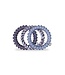 TELETIES Spiral Hair Coils Large Hair Ties
