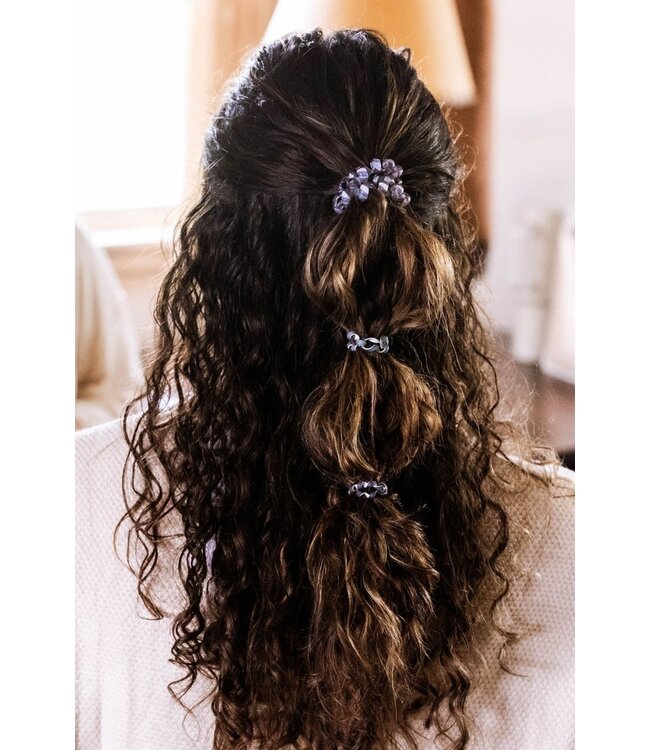 TELETIES Spiral Hair Coils Large Hair Ties