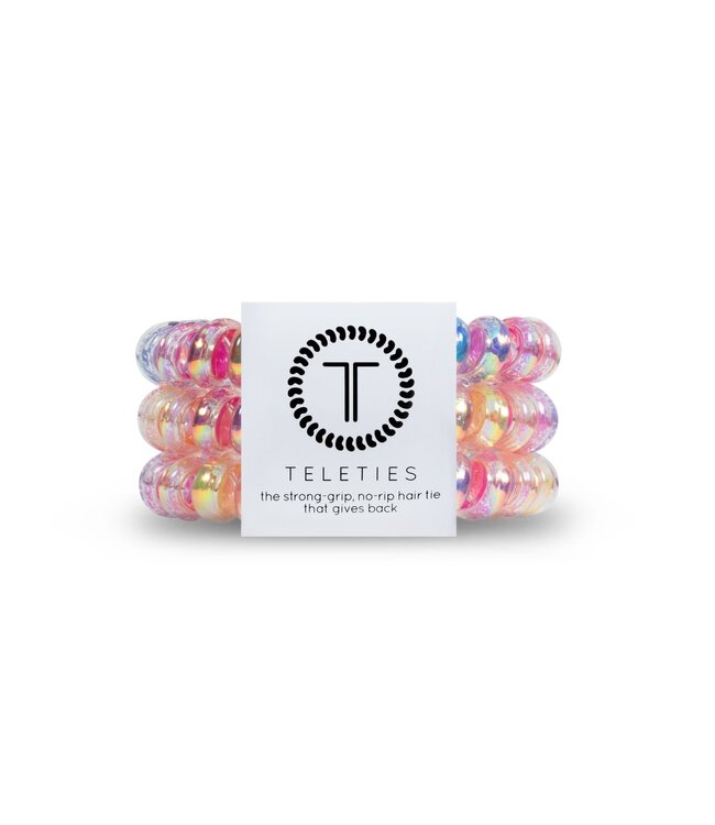 TELETIES Spiral Hair Coils Large Hair Ties