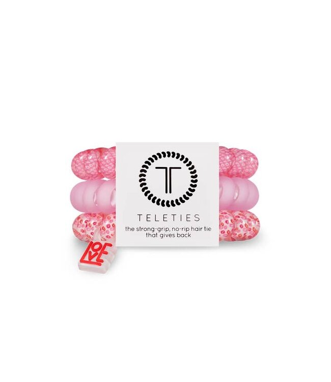 TELETIES Spiral Hair Coils Large Hair Ties