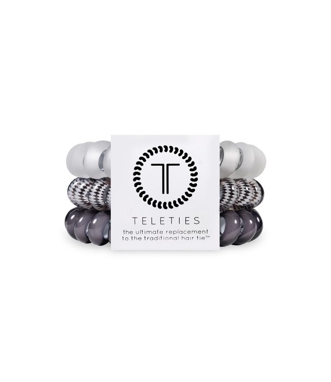 TELETIES Spiral Hair Coils Large Hair Ties