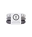 TELETIES Spiral Hair Coils Large Hair Ties