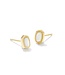 KENDRA SCOTT Mini Ellie Stud Gold Earrings