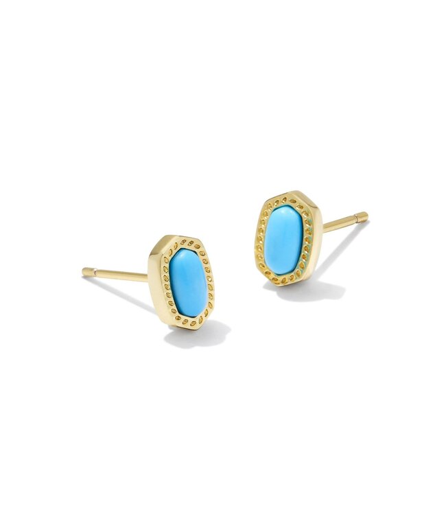 KENDRA SCOTT Mini Ellie Stud Gold Earrings