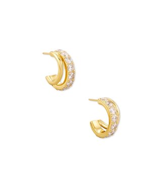 KENDRA SCOTT Livy Huggie Earrings