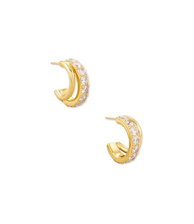 KENDRA SCOTT Livy Huggie Earrings