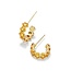 KENDRA SCOTT Cailin Crystal Huggie Earrings