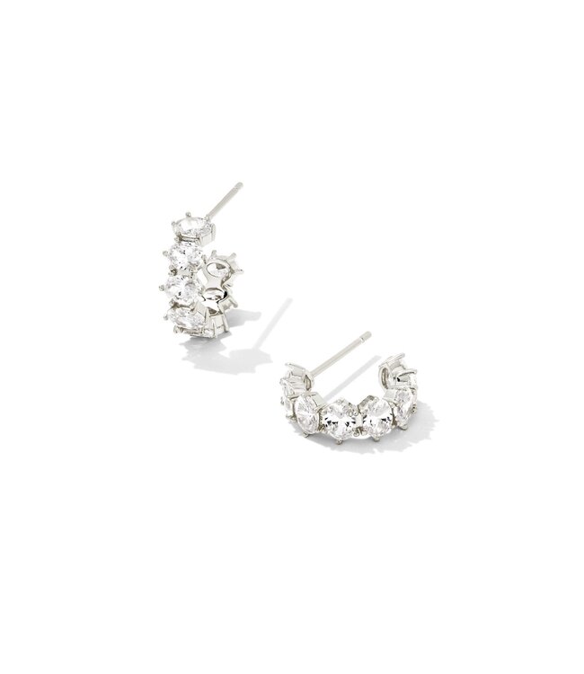 KENDRA SCOTT Cailin Crystal Huggie Earrings