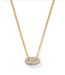 KENDRA SCOTT Bailey Pave Short Pendant Necklace