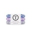 TELETIES Spiral Hair Coils Large Hair Ties