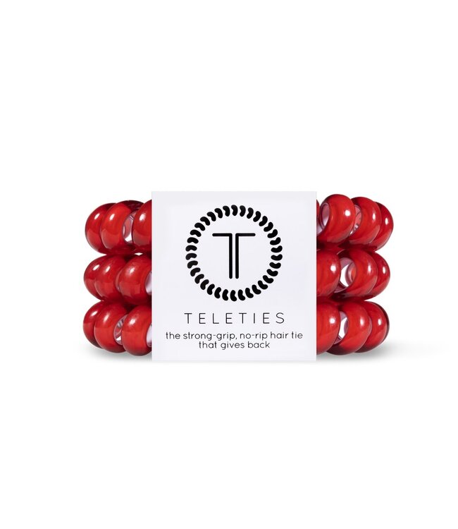 TELETIES Spiral Hair Coils Large Hair Ties