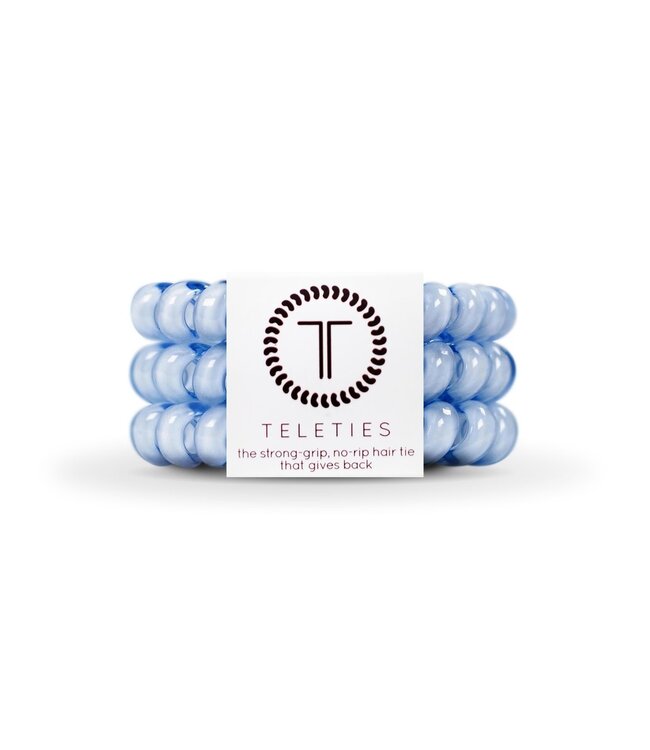 TELETIES Spiral Hair Coils Large Hair Ties