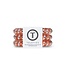 TELETIES Spiral Hair Coils Large Hair Ties