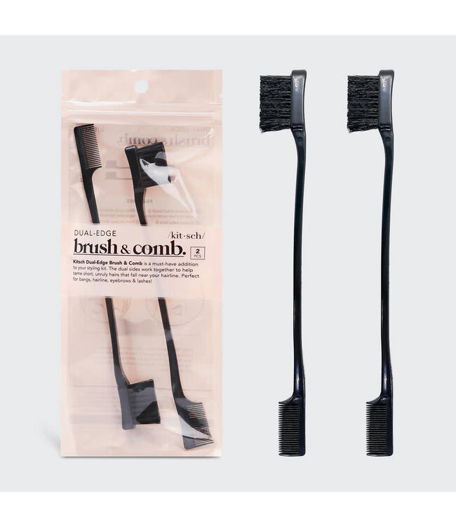 KITSCH Dual Edge Brush & Comb