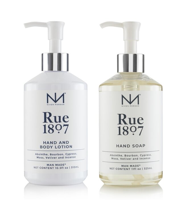 Rue 1807 Soap and Lotion Set
