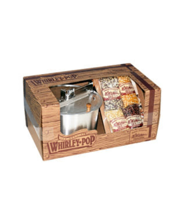Whirley Pop  with  4oz Bags of Popcorn - Sold as Set
