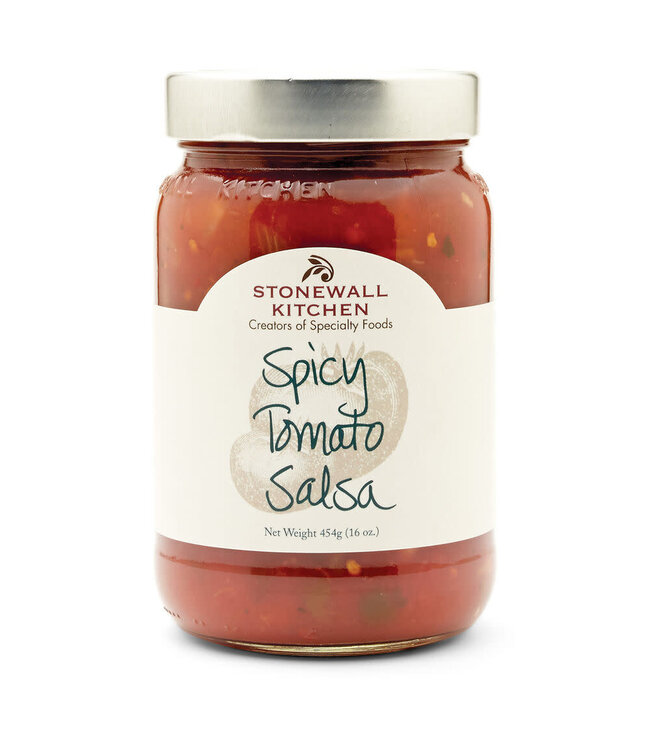 STONEWALL KITCHEN 16oz Spicy Tomato Salsa