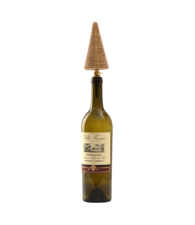 Gold Tree Bottle Stopper Small
